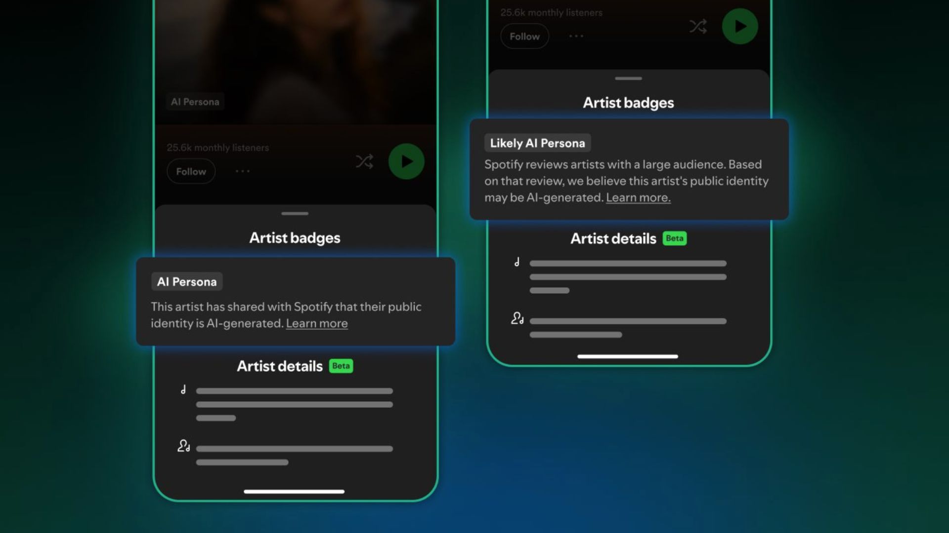 Spotify lanzará una etiqueta para identificar perfiles creados con IA