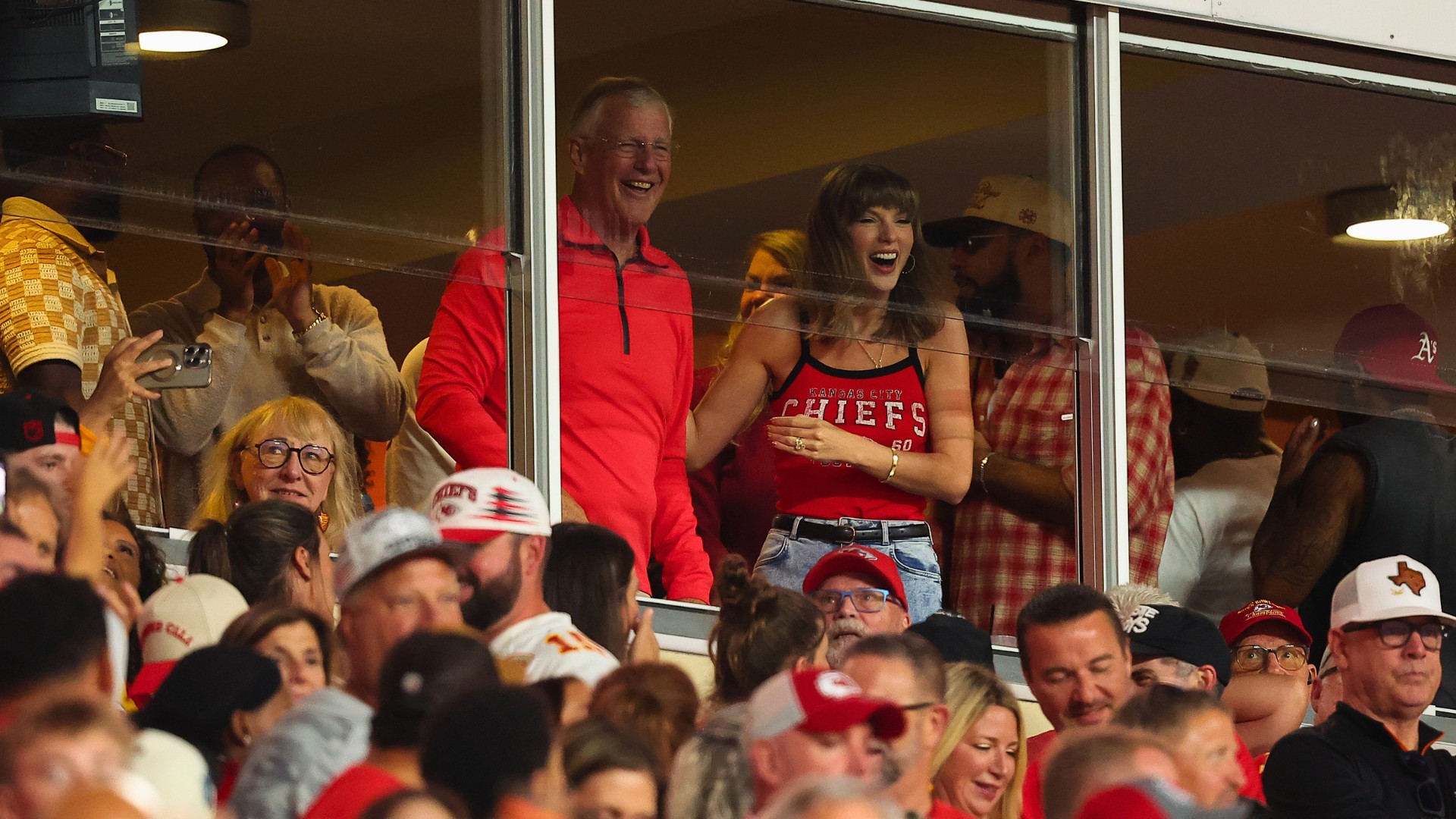 Taylor Swift vuelve a ser noticia en la NFL tras el touchdown de Travis Kelce
