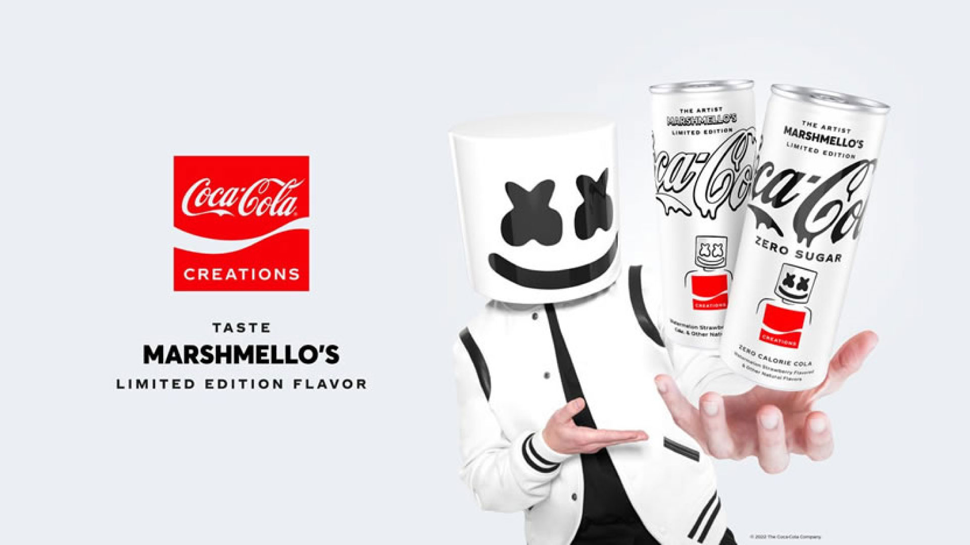 Marshmello y Coca Cola se unen para crear una edición limitada de la bebida gaseosa