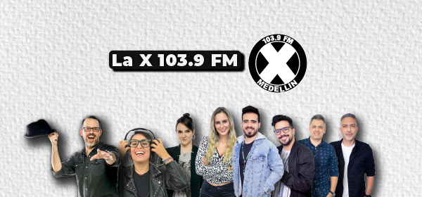 La X Medellín 103.9 FM - Señal en y